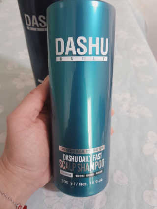 다슈코리아 다슈 데일리 패스트 한방 두피 샴푸 500ml — 5점을 준 리뷰어가 2020년 4월 올린 사용 사진