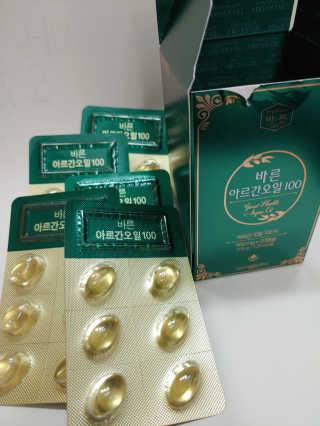건강한약속 바른 바른 아르간오일100 — 5점을 준 리뷰어가 2020년 10월 올린 사용 사진