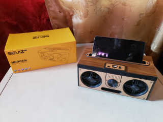 SEVIZ RETRO20W 레트로 블루투스 스피커 — 4.5점을 준 리뷰어가 2020년 6월 올린 사용 사진