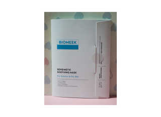 바이오믹 BIOMEEK SENSIMETIC SOOTHING MASK.S — 5점을 준 리뷰어가 2020년 7월 올린 사용 사진