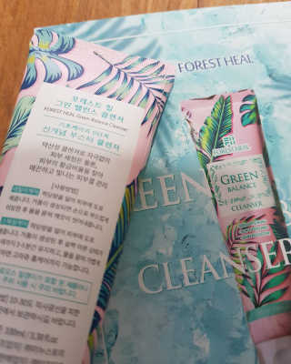 포레스트힐 SS 그린 밸런스 클렌져 100ml + 헤어밴드 — 5점을 준 리뷰어가 2020년 4월 올린 사용 사진