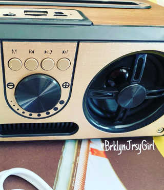 SEVIZ RETRO20W 레트로 블루투스 스피커 — 5점을 준 리뷰어가 2020년 9월 올린 사용 사진