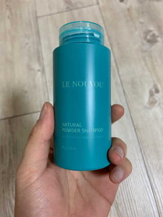 LE NOUVOU 내추럴파우더샴푸 보틀 95g — 5점을 준 리뷰어가 2020년 4월 올린 사용 사진