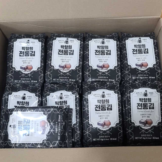박향희 불향솔솔 전통김 or 매운김 리뷰 사진
