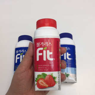 남양유업 [불가리스]마시는 발효유 Fit 딸기/플레인 — 5점을 준 리뷰어가 2020년 8월 올린 사용 사진