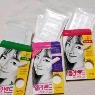 엘라밴드 하이드로 도트 스팟패치 12mm, 10mm, 티트리 — 5점을 준 리뷰어가 2020년 9월 올린 사용 사진