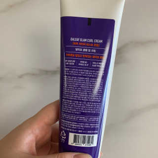 달리프 글램 컬크림 펌앤웨이브 150ml — 4점을 준 리뷰어가 2020년 10월 올린 사용 사진