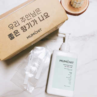 멈칫 멜팅 바디로션,  약산성 바디워시 택 1 — 5점을 준 리뷰어가 2020년 8월 올린 사용 사진