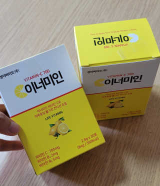 이너미인 VITAMIN-C 700 — 4점을 준 리뷰어가 2020년 9월 올린 사용 사진
