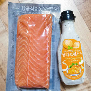 동원산업 항공직송 동원생연어_400g — 5점을 준 리뷰어가 2020년 5월 올린 사용 사진