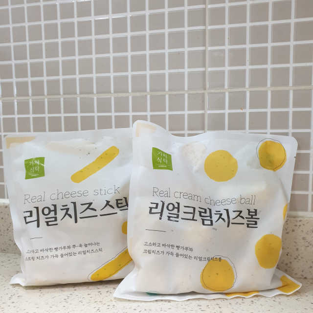 리얼치즈스틱, 리얼크림치즈볼 리뷰 사진