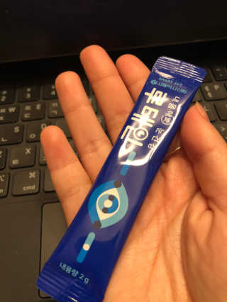 서울약사신협_내몸애눈건강루테인_2g x 50포 — 5점을 준 리뷰어가 2020년 12월 올린 사용 사진
