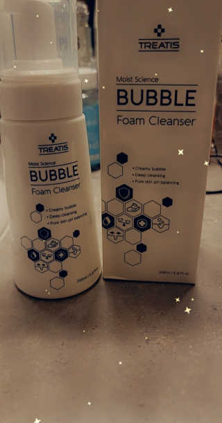 트리티스 [TREATIS] Bubble Foam Cleanser 200ml — 3.5점을 준 리뷰어가 2021년 1월 올린 사용 사진