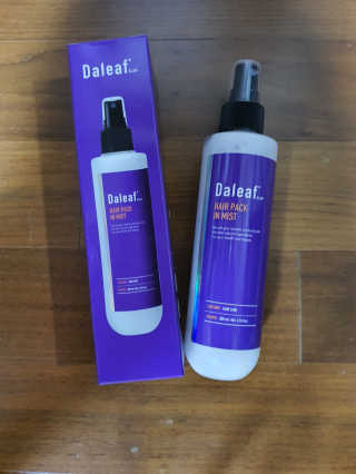 달리프 글램 헤어팩 인미스트 200ml — 5점을 준 리뷰어가 2020년 10월 올린 사용 사진