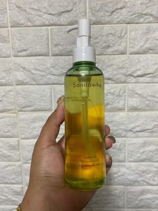 스킨큐어 산다화 순한 클렌징 동백 오일 200ml — 5점을 준 리뷰어가 2020년 6월 올린 사용 사진