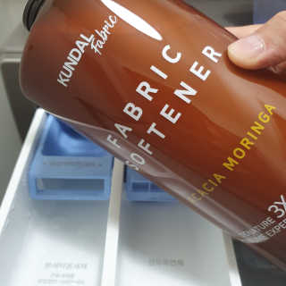 쿤달 시그니처 3배 초고농축 섬유유연제 1580ml — 3.5점을 준 리뷰어가 2020년 10월 올린 사용 사진