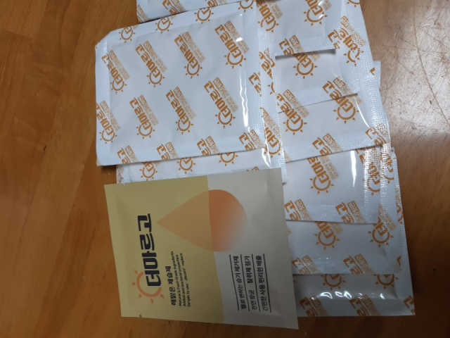 [더마르고] 기화성 항균 젤리 제습팩 리뷰 사진