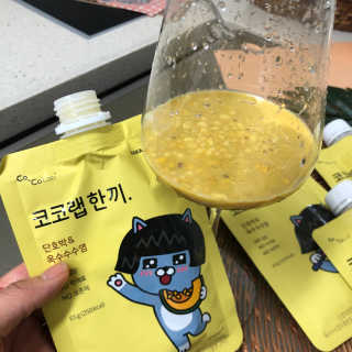 [코코랩] 코코랩 한끼 4 종 중 1종 랜덤 발송 — 4.5점을 준 리뷰어가 2020년 4월 올린 사용 사진