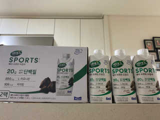 셀렉스스포츠 셀렉스 스포츠 드링크 초콜릿 _ 330ml x 12팩 — 5점을 준 리뷰어가 2020년 11월 올린 사용 사진