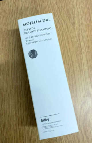 모제림닥터 펩타이드 실키 볼륨 샴푸 — 4점을 준 리뷰어가 2020년 10월 올린 사용 사진