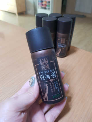한국야쿠르트 발휘 발효홍삼 진녹綠원 — 5점을 준 리뷰어가 2020년 10월 올린 사용 사진