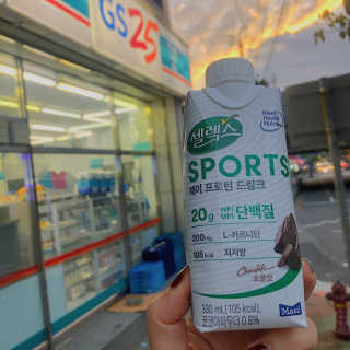 셀렉스스포츠 셀렉스 스포츠 드링크 초콜릿 _ 330ml x 12팩 — 4점을 준 리뷰어가 2020년 10월 올린 사용 사진