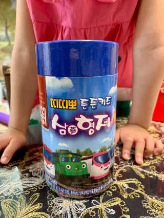 홍건강 띠띠뽀 튼튼키즈 삼형제 1~3단계 10g x 30포 — 5점을 준 리뷰어가 2020년 5월 올린 사용 사진