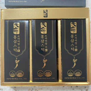 헬스업_천명진프리미엄홍삼스틱_10ml x 30포 — 5점을 준 리뷰어가 2020년 8월 올린 사용 사진