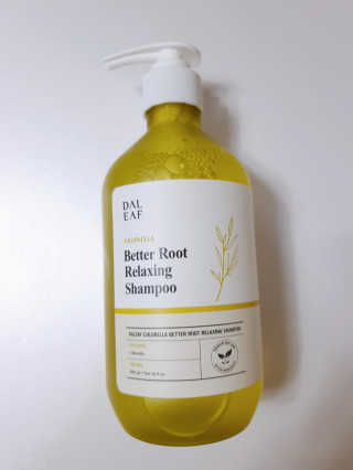 달리프 클로렐라 베러 루트 릴렉싱 샴푸 500ml — 4.5점을 준 리뷰어가 2020년 9월 올린 사용 사진