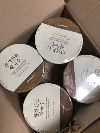 [네이처빌] 우리쌀로 만든 글루텐프리 컵쌀국수 — 5점을 준 리뷰어가 2020년 9월 올린 사용 사진