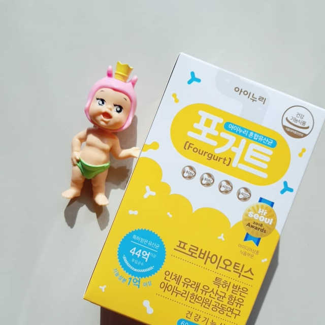 아이누리 혼합유산균 포거트 30포 리뷰 사진