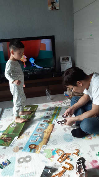 글자블록 펀트 FUNT 영어 친구들 — 5점을 준 리뷰어가 2020년 4월 올린 사용 사진