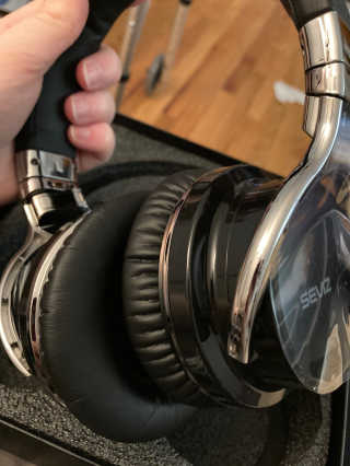 SEVIZ Bluetooth Headphones 10 3color — 3.5점을 준 리뷰어가 2020년 9월 올린 사용 사진