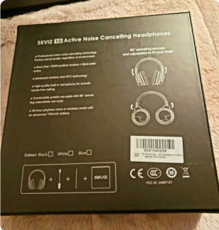 SEVIZ Bluetooth Headphones 10 3color — 4.5점을 준 리뷰어가 2020년 8월 올린 사용 사진