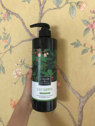 르퀼라야 스칼프 샴푸 810ml [가드니아/포레스트] — 5점을 준 리뷰어가 2020년 7월 올린 사용 사진