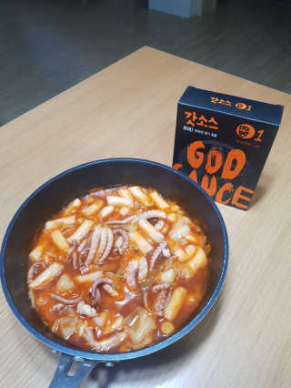 갓소스 만능양념소스 60gx4팩 1,2,3단계샘플러60gx3팩 — 5점을 준 리뷰어가 2020년 6월 올린 사용 사진
