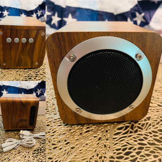 SEVIZ MINI10W 레트로 블루투스 스피커 — 5점을 준 리뷰어가 2020년 7월 올린 사용 사진