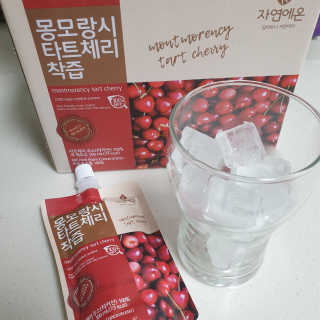 자연에온 몽모랑시 타트체리 착즙 100mL 10개입 2BOX — 5점을 준 리뷰어가 2020년 9월 올린 사용 사진