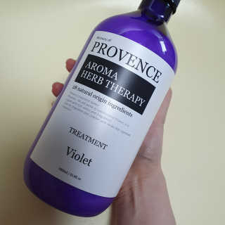 프로방스 바이올렛 퍼퓸 트리트먼트 1000ml 업그레이드 — 5점을 준 리뷰어가 2020년 8월 올린 사용 사진