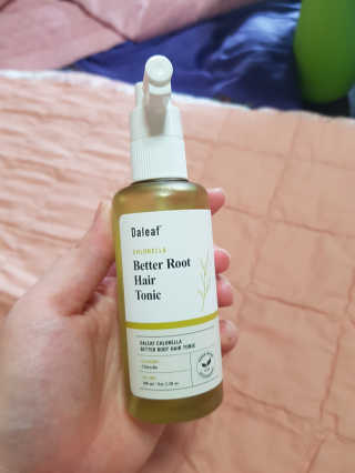 달리프 클로렐라 베러 루트 헤어토닉 100ml — 5점을 준 리뷰어가 2020년 10월 올린 사용 사진
