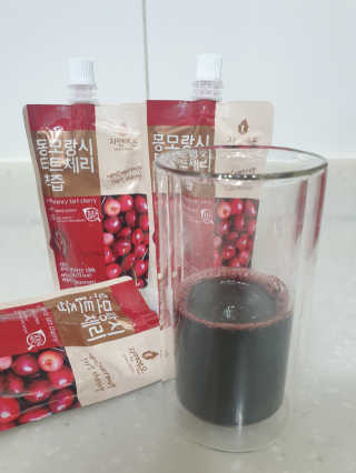 자연에온 몽모랑시 타트체리 착즙 100mL 10개입 2BOX — 5점을 준 리뷰어가 2020년 9월 올린 사용 사진