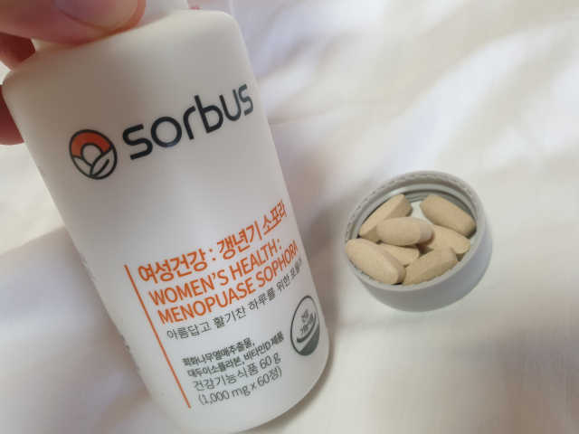 소버스 여성건강 갱년기 소포라 리뷰 사진