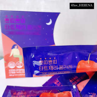 서울약사신협_쁘띠쁘띠타트체리콜라겐_20g x 14포 — 5점을 준 리뷰어가 2020년 12월 올린 사용 사진