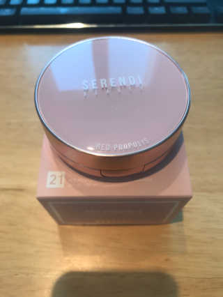 세렌디뷰티 레드 프로폴리스 모이스처 트리플 쿠션 — 5점을 준 리뷰어가 2020년 8월 올린 사용 사진