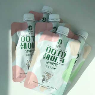 [꾸콤] 참참 OOTD쉐이크 담백한 일주일세트 50g x 5 — 5점을 준 리뷰어가 2020년 11월 올린 사용 사진