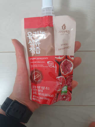 자연에온 유기농 석류 착즙 100mL 10개입 2BOX — 5점을 준 리뷰어가 2020년 11월 올린 사용 사진