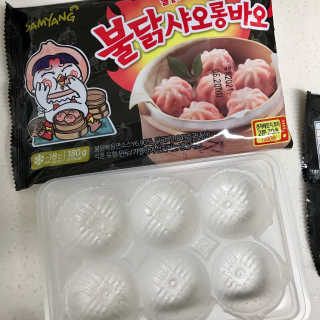 삼양냉동 [삼양] 불닭샤오롱바오+까르보불닭샤오롱바오 2세트구성 — 5점을 준 리뷰어가 2020년 11월 올린 사용 사진