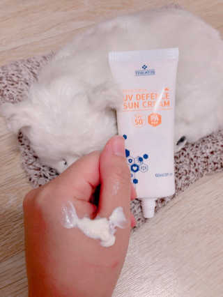 [트리티스] UV 디펜스 선크림 PA+++ / SPF50+  60ml — 5점을 준 리뷰어가 2020년 10월 올린 사용 사진