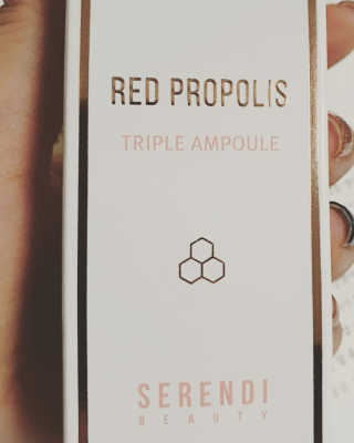 세렌디뷰티 레드 프로폴리스 트리플 앰플 — 4점을 준 리뷰어가 2020년 7월 올린 사용 사진