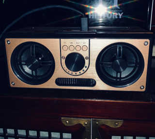 SEVIZ RETRO20W 레트로 블루투스 스피커 — 5점을 준 리뷰어가 2020년 8월 올린 사용 사진